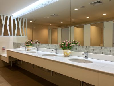 Stylish Vanity and Lighting